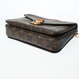 LOUIS VUITTON ルイヴィトン モノグラム ポシェットメティス MM 2WAY ブラウン M44875 レディース モノグラムキャンバス ハンドバッグ ABランク 中古 銀蔵