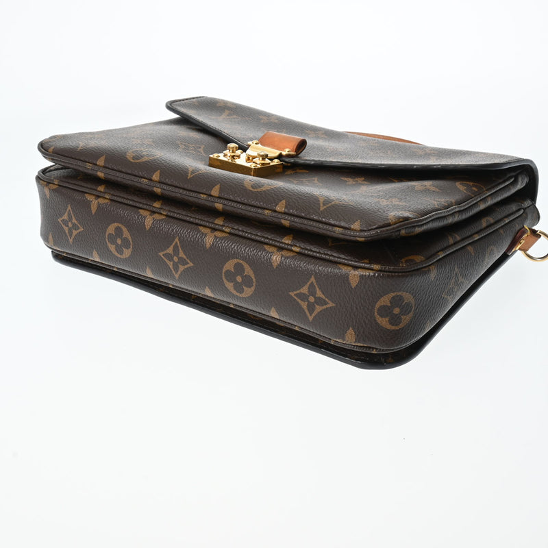 ルイヴィトンポシェットメティス MM 2WAY 14145 ブラウン レディース モノグラムキャンバス ハンドバッグ M44875 LOUIS  VUITTON 中古 – 銀蔵オンライン