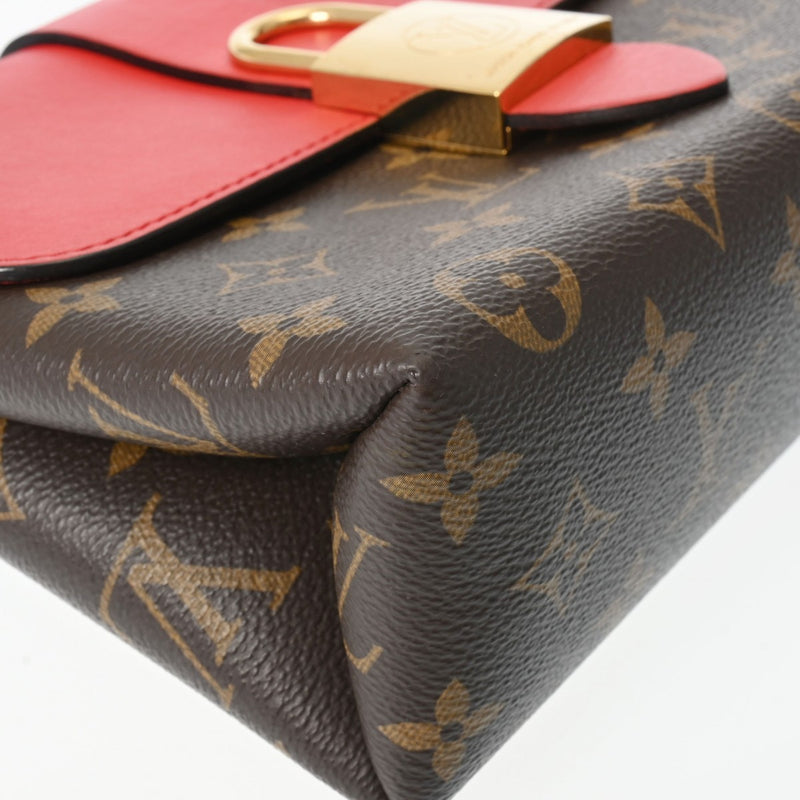 LOUIS VUITTON ルイヴィトン モノグラム ロッキー BB 2WAY コクリコ Ｍ44322 レディース モノグラムキャンバス ハンドバッグ Aランク 中古 銀蔵