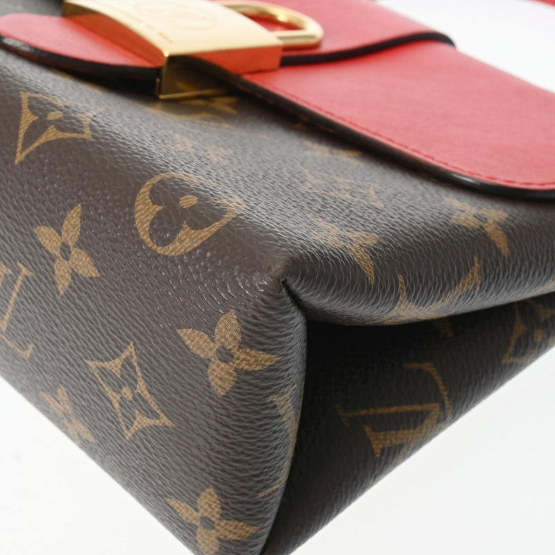 LOUIS VUITTON ルイヴィトン モノグラム ロッキー BB 2WAY コクリコ Ｍ44322 レディース モノグラムキャンバス ハンドバッグ Aランク 中古 銀蔵