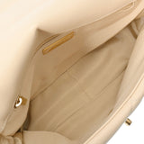 CHANEL シャネル シャネル19 チェーン ラージ 2WAY ベージュ AS1161 レディース ラムスキン ショルダーバッグ ABランク 中古 銀蔵