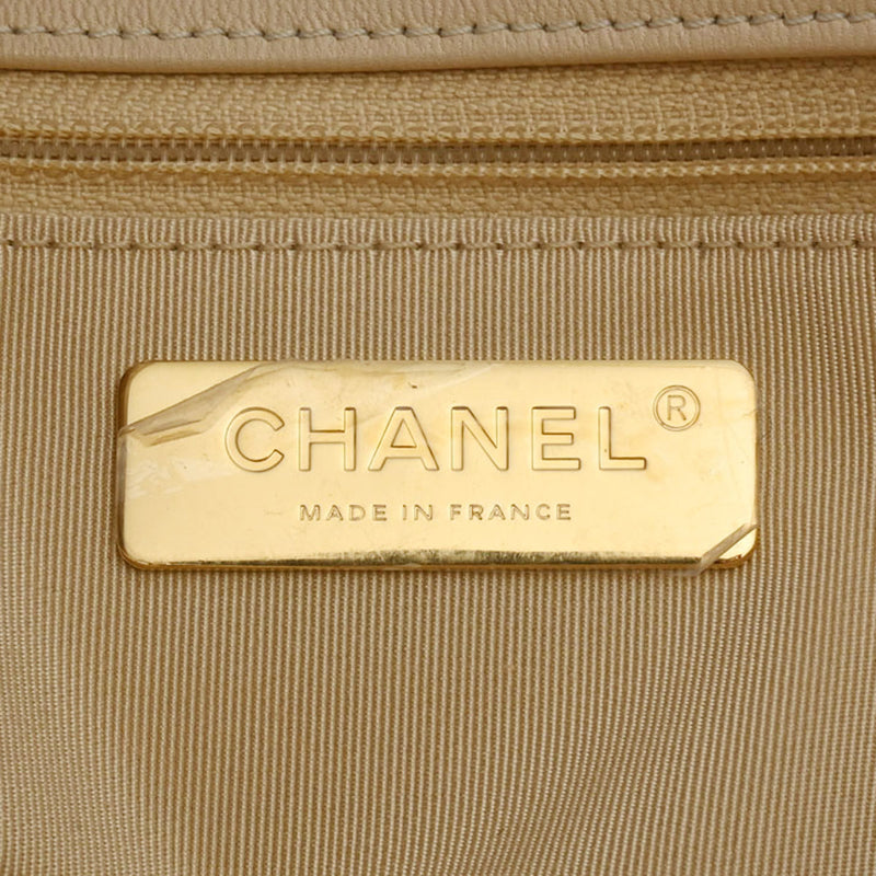CHANEL シャネル シャネル19 チェーン ラージ 2WAY ベージュ AS1161 レディース ラムスキン ショルダーバッグ ABランク 中古 銀蔵