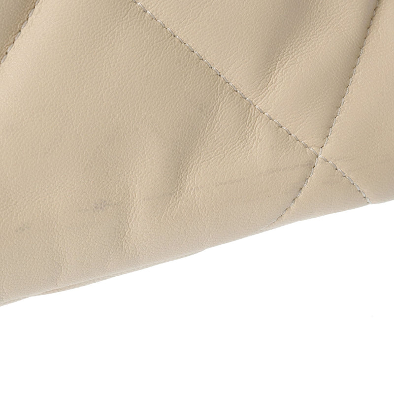 CHANEL シャネル シャネル19 チェーン ラージ 2WAY ベージュ AS1161 レディース ラムスキン ショルダーバッグ ABランク 中古 銀蔵