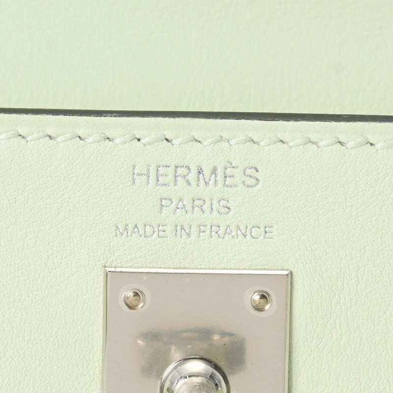 HERMES エルメス ケリー 25 内縫い 2WAY ヴェールフィズ U刻印(2022年頃) レディース スイフト ハンドバッグ 新同 中古 銀蔵