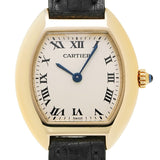 カルティエ トノー 1910 W1517456 ホワイト レディース 腕時計 クォーツ 中古 銀蔵