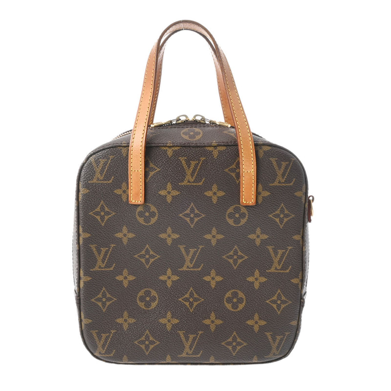 LOUIS VUITTON ルイヴィトン モノグラム スポンティーニ 2WAY ブラウン M47500 レディース モノグラムキャンバス ハンドバッグ Bランク 中古 銀蔵