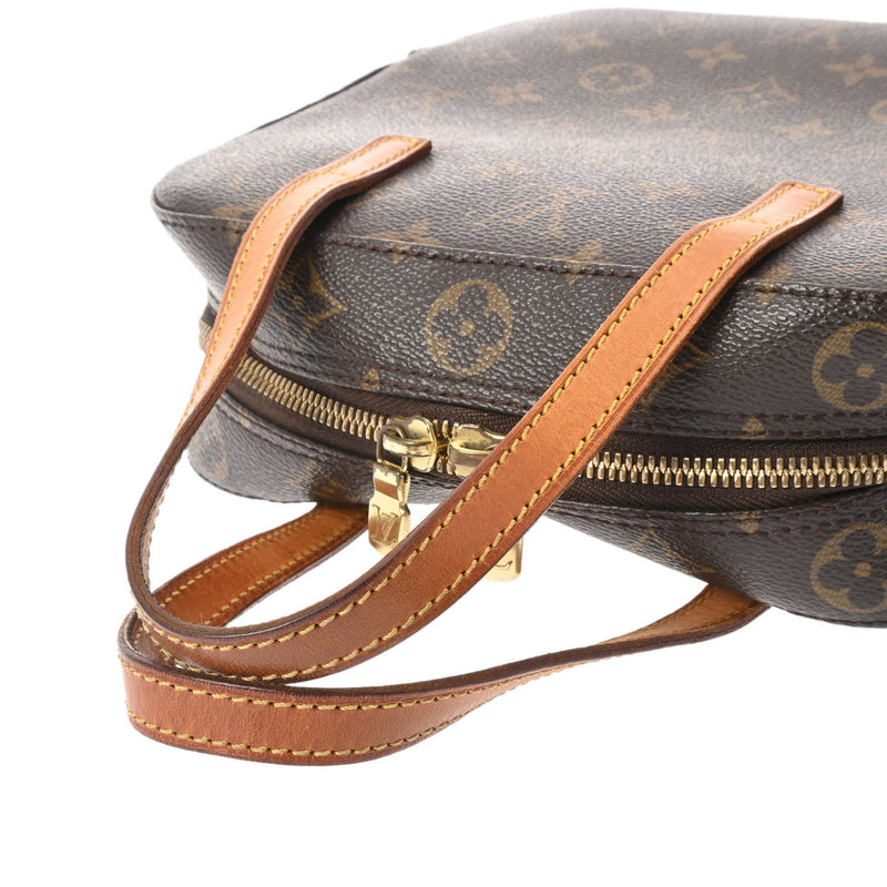 LOUIS VUITTON ルイヴィトン モノグラム スポンティーニ 2WAY ブラウン M47500 レディース モノグラムキャンバス ハンドバッグ Bランク 中古 銀蔵