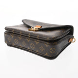 LOUIS VUITTON ルイヴィトン モノグラム ポシェットメティス 2WAY ブラウン M40780 レディース モノグラムキャンバス ハンドバッグ Bランク 中古 銀蔵