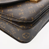 LOUIS VUITTON ルイヴィトン モノグラム ポシェットメティス 2WAY ブラウン M40780 レディース モノグラムキャンバス ハンドバッグ Bランク 中古 銀蔵