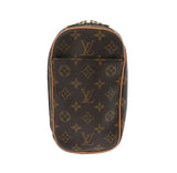 LOUIS VUITTON ルイヴィトン モノグラム ポシェットガンジュ ブラウン M51870 メンズ モノグラムキャンバス ボディバッグ ABランク 中古 銀蔵