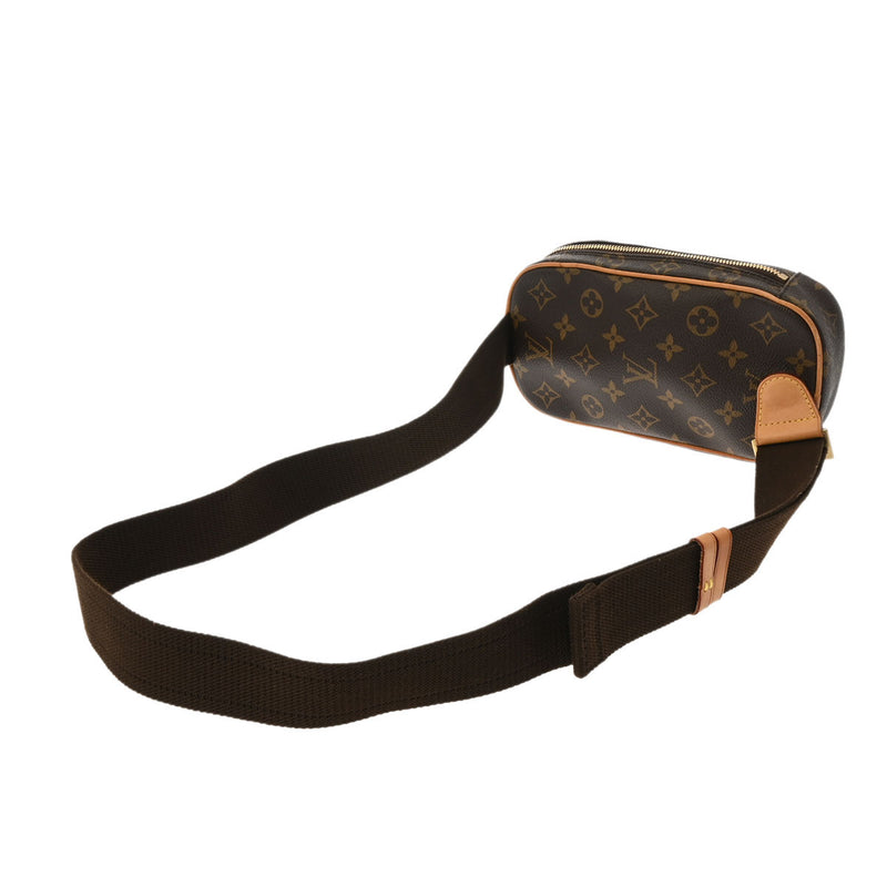 LOUIS VUITTON ルイヴィトン モノグラム ポシェットガンジュ ブラウン M51870 メンズ モノグラムキャンバス ボディバッグ ABランク 中古 銀蔵