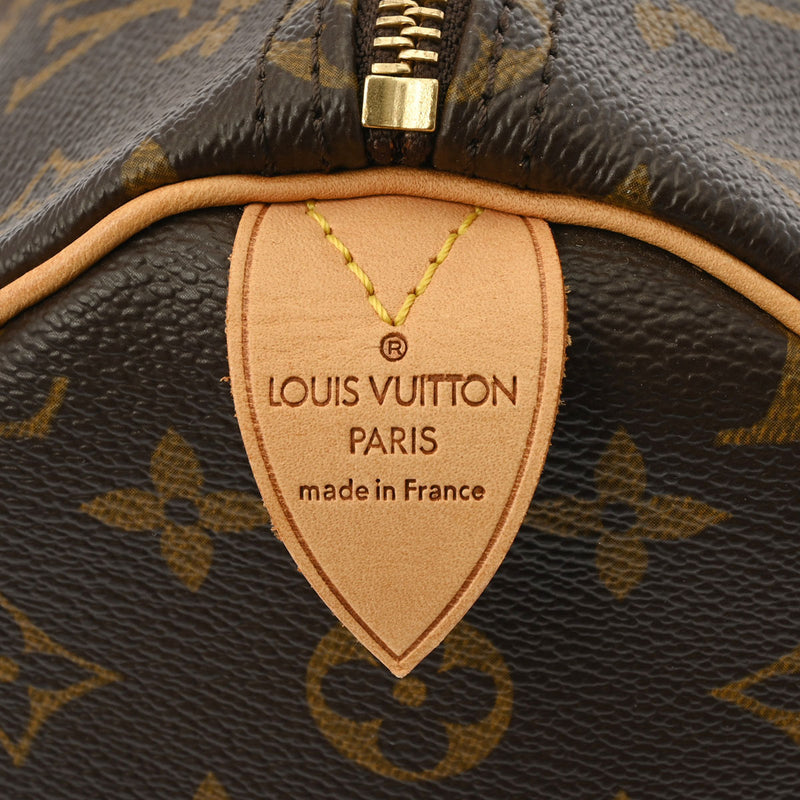 LOUIS VUITTON ルイヴィトン モノグラム スピーディ 35 ブラウン M41524 レディース モノグラムキャンバス ハンドバッグ ABランク 中古 銀蔵