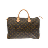 LOUIS VUITTON ルイヴィトン モノグラム スピーディ 35 ブラウン M41524 レディース モノグラムキャンバス ハンドバッグ ABランク 中古 銀蔵