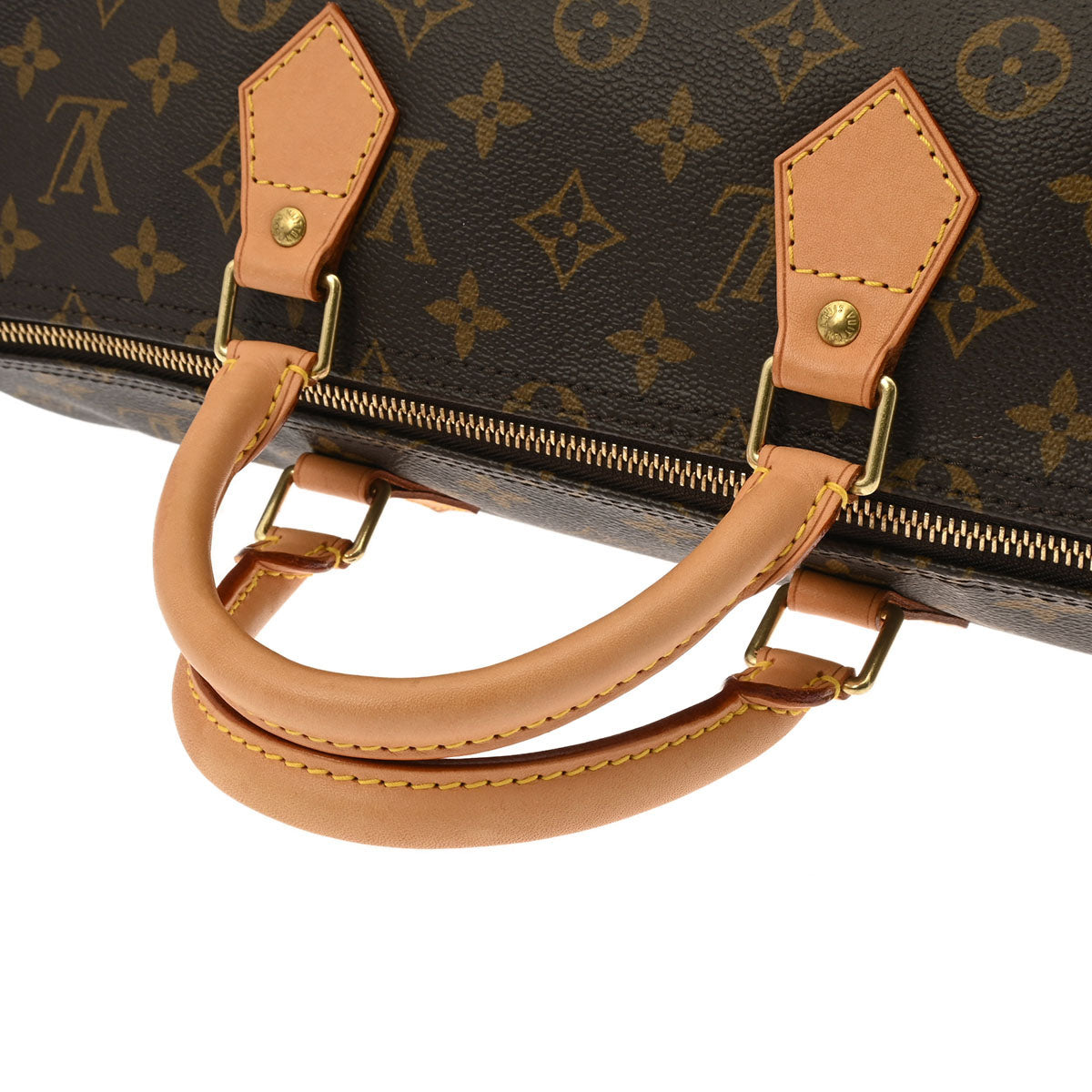 LOUIS VUITTON ルイヴィトン モノグラム スピーディ 35 ブラウン M41524 レディース モノグラムキャンバス ハンドバッグ  ABランク 中古 - 運営する公式通販サイト