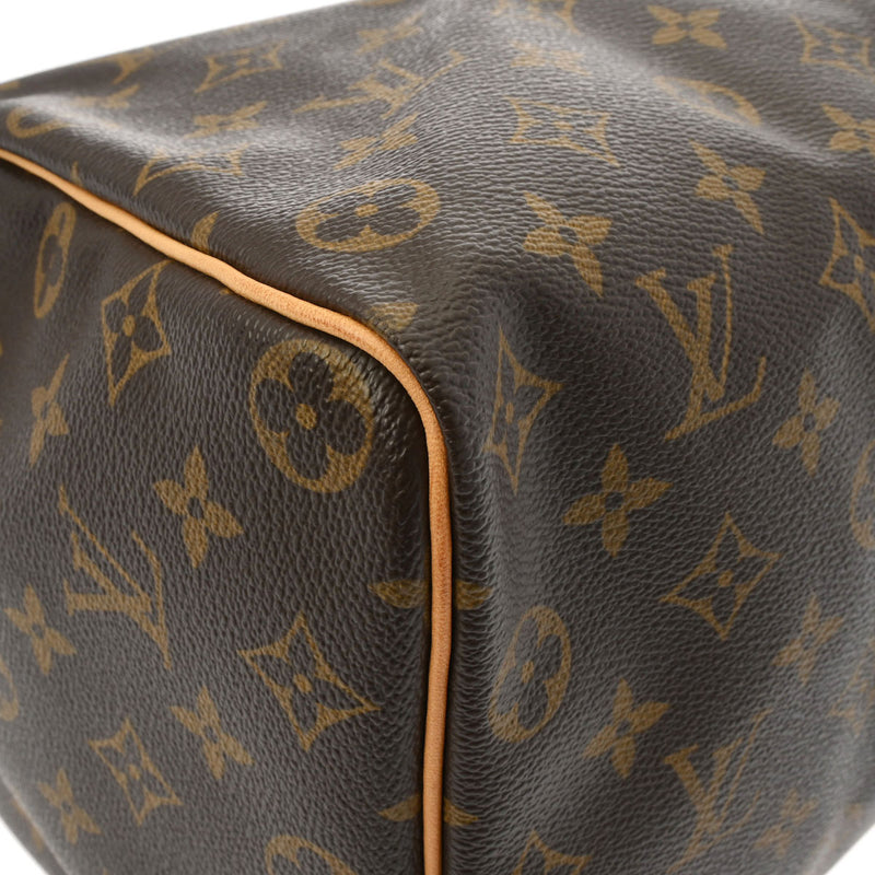 LOUIS VUITTON ルイヴィトン モノグラム スピーディ 35 ブラウン M41524 レディース モノグラムキャンバス ハンドバッグ ABランク 中古 銀蔵