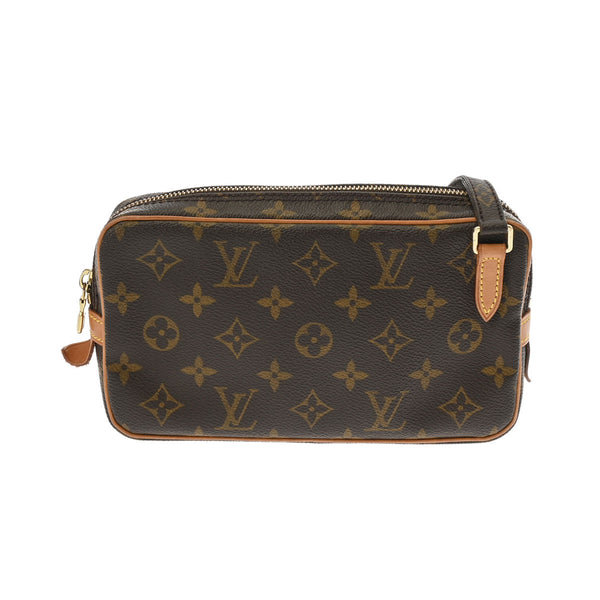 LOUIS VUITTON ルイヴィトン モノグラム マルリーバンドリエール ブラウン M51828 レディース モノグラムキャンバス ショルダーバッグ ABランク 中古 銀蔵