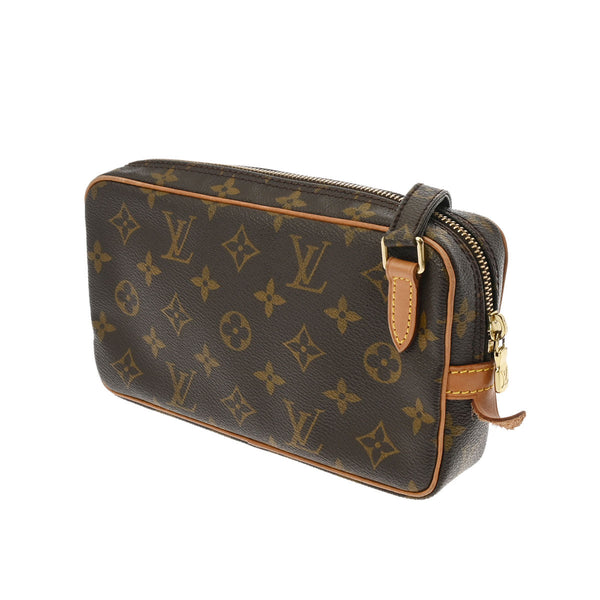 LOUIS VUITTON ルイヴィトン モノグラム マルリーバンドリエール ブラウン M51828 レディース モノグラムキャンバス ショルダーバッグ ABランク 中古 銀蔵