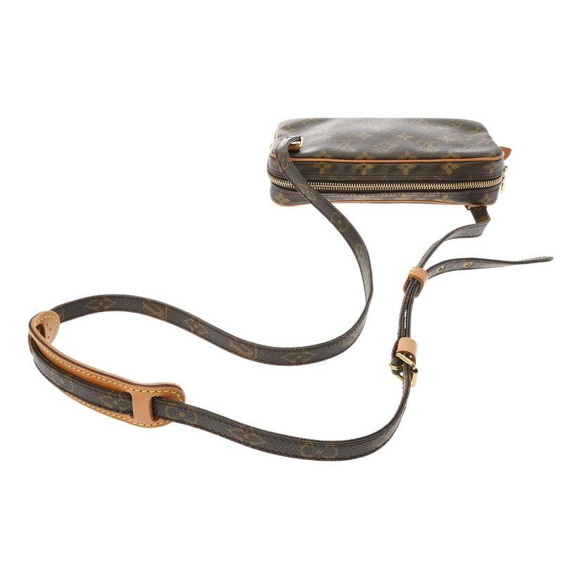 LOUIS VUITTON ルイヴィトン モノグラム マルリーバンドリエール ブラウン M51828 レディース モノグラムキャンバス ショルダーバッグ ABランク 中古 銀蔵