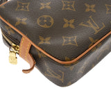 LOUIS VUITTON ルイヴィトン モノグラム マルリーバンドリエール ブラウン M51828 レディース モノグラムキャンバス ショルダーバッグ ABランク 中古 銀蔵