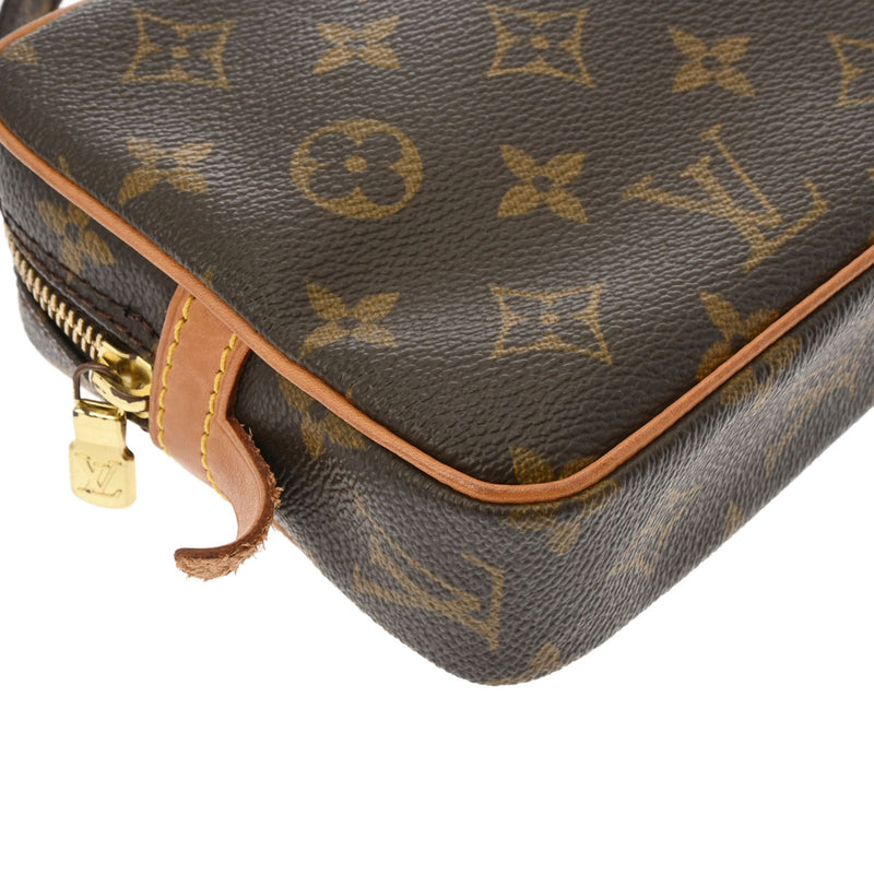 LOUIS VUITTON ルイヴィトン モノグラム マルリーバンドリエール ブラウン M51828 レディース モノグラムキャンバス ショルダーバッグ ABランク 中古 銀蔵