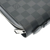 LOUIS VUITTON ルイヴィトン ダミエグラフィット ジッピー XL トラベルケース 黒 N41503 メンズ ダミエグラフィットキャンバス 長財布 Aランク 中古 銀蔵