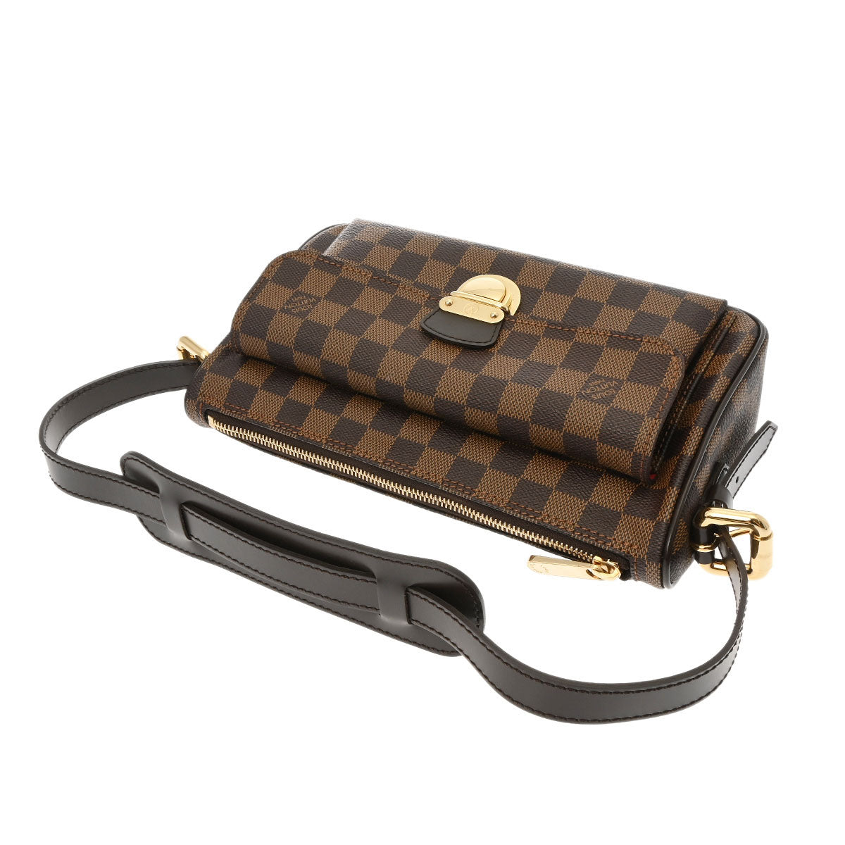 LOUIS VUITTON ルイヴィトン ダミエ ラヴェッロ GM ブラウン N60006 レディース ダミエキャンバス ショルダーバッグ Aランク  中古 - セール！