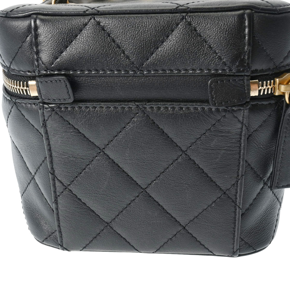 シャネル AS3228 ショルダーバッグ シャネル CHANEL パニティ AS3228 ブラック ゴールド金具 ラムスキン