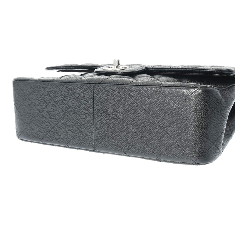 CHANEL シャネル マトラッセ チェーンショルダー 30cm 2重蓋 黒 A58600 レディース キャビアスキン ショルダーバッグ ABランク 中古 銀蔵