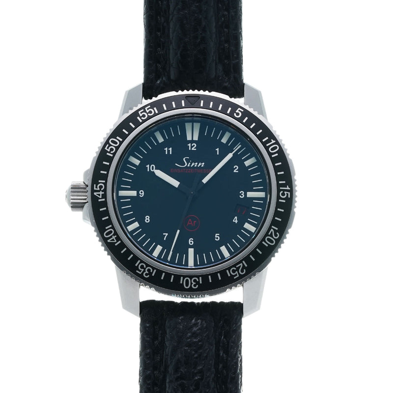 SINN ジン EZM3 メンズ チタン/革 腕時計 自動巻き Aランク 中古 銀蔵