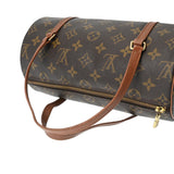 LOUIS VUITTON ルイヴィトン モノグラム パピヨン PM 旧型 ブラウン M51386 レディース モノグラムキャンバス ハンドバッグ Bランク 中古 銀蔵