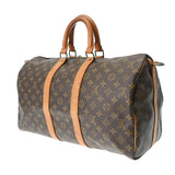 LOUIS VUITTON ルイヴィトン モノグラム キーポル バンドリエール 45 2WAY ブラウン M41418 ユニセックス モノグラムキャンバス ボストンバッグ Bランク 中古 銀蔵