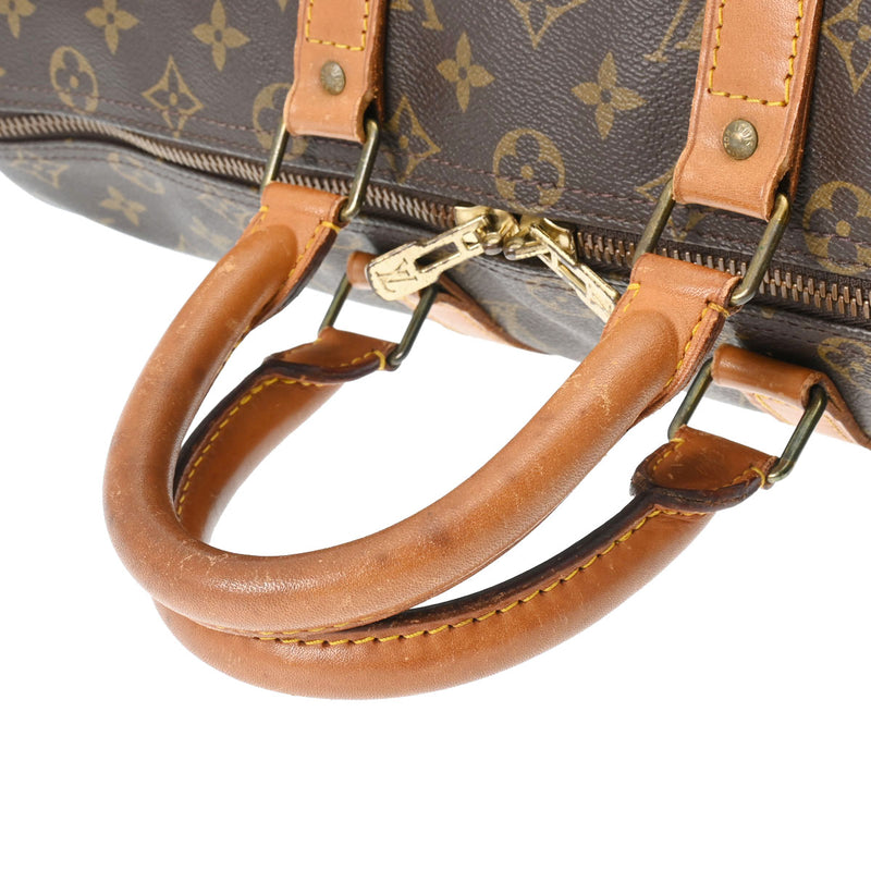 LOUIS VUITTON ルイヴィトン モノグラム キーポル バンドリエール 45 2WAY ブラウン M41418 ユニセックス モノグラムキャンバス ボストンバッグ Bランク 中古 銀蔵