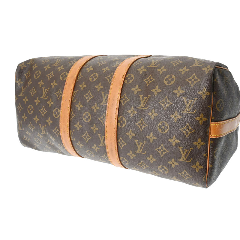 LOUIS VUITTON ルイヴィトン モノグラム キーポル バンドリエール 45 2WAY ブラウン M41418 ユニセックス モノグラムキャンバス ボストンバッグ Bランク 中古 銀蔵