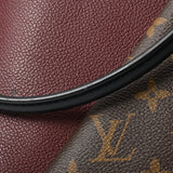 LOUIS VUITTON ルイヴィトン モノグラム Vトート MM 2WAY ボルドー M43949 レディース モノグラムキャンバス レザー ハンドバッグ Aランク 中古 銀蔵