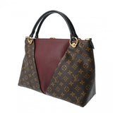 LOUIS VUITTON ルイヴィトン モノグラム Vトート MM 2WAY ボルドー M43949 レディース モノグラムキャンバス レザー ハンドバッグ Aランク 中古 銀蔵