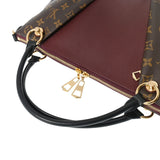 LOUIS VUITTON ルイヴィトン モノグラム Vトート MM 2WAY ボルドー M43949 レディース モノグラムキャンバス レザー ハンドバッグ Aランク 中古 銀蔵
