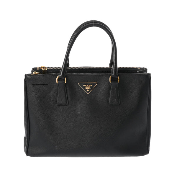 PRADA プラダ 2WAY 黒 BN2274 レディース サフィアーノレザー ハンドバッグ ABランク 中古 銀蔵