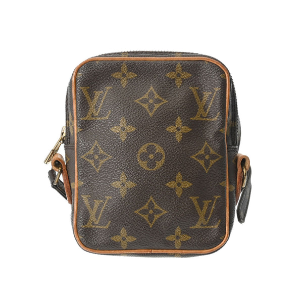 ルイヴィトンミニ ダヌーブ 14145 ブラウン レディース モノグラムキャンバス ショルダーバッグ M45268 LOUIS VUITTON 中古  – 銀蔵オンライン