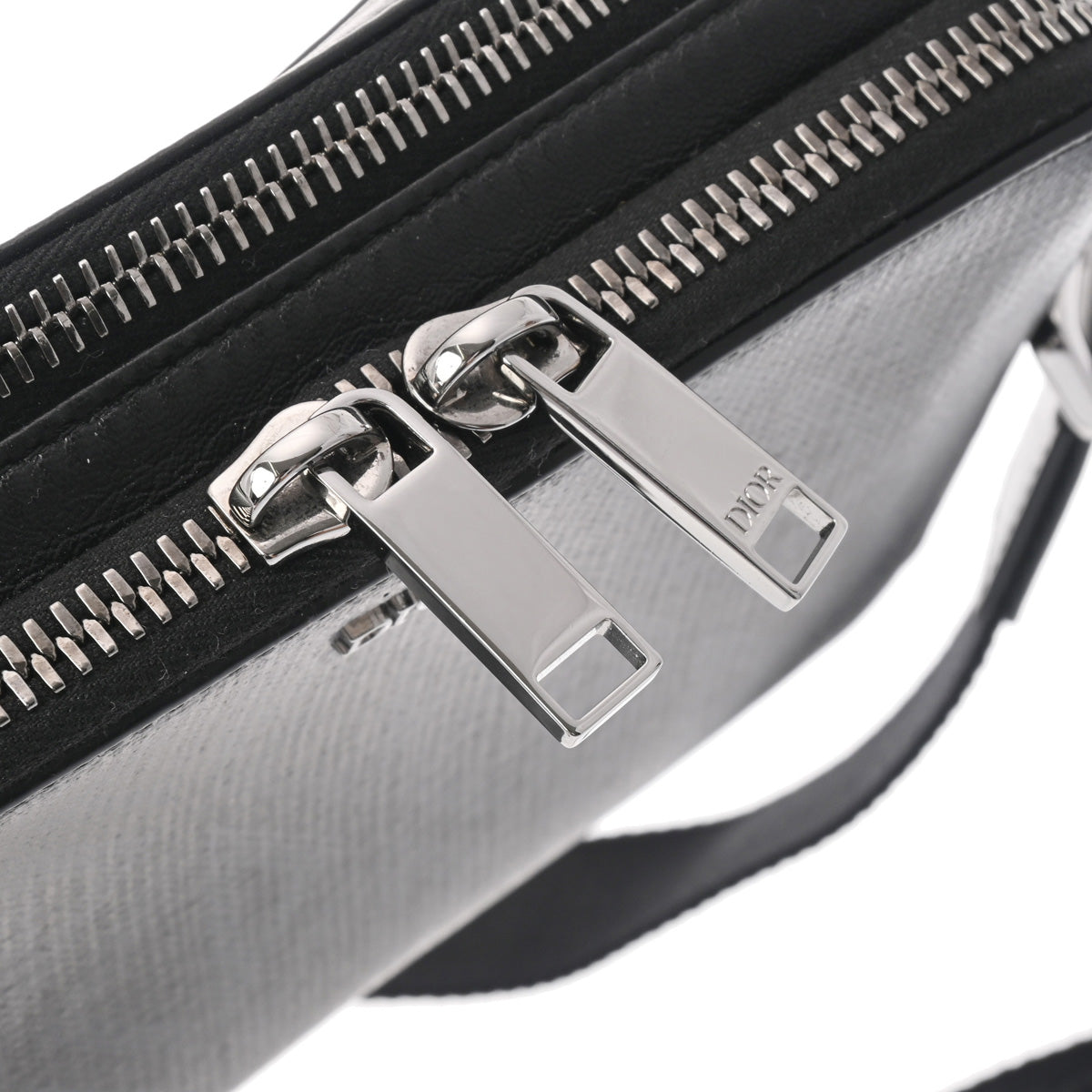 DIOR 黒 ワンポイント 無地 ナロータイ 125511