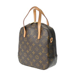 LOUIS VUITTON ルイヴィトン モノグラム スポンティーニ 2WAY ブラウン M47500 レディース モノグラムキャンバス ハンドバッグ ABランク 中古 銀蔵