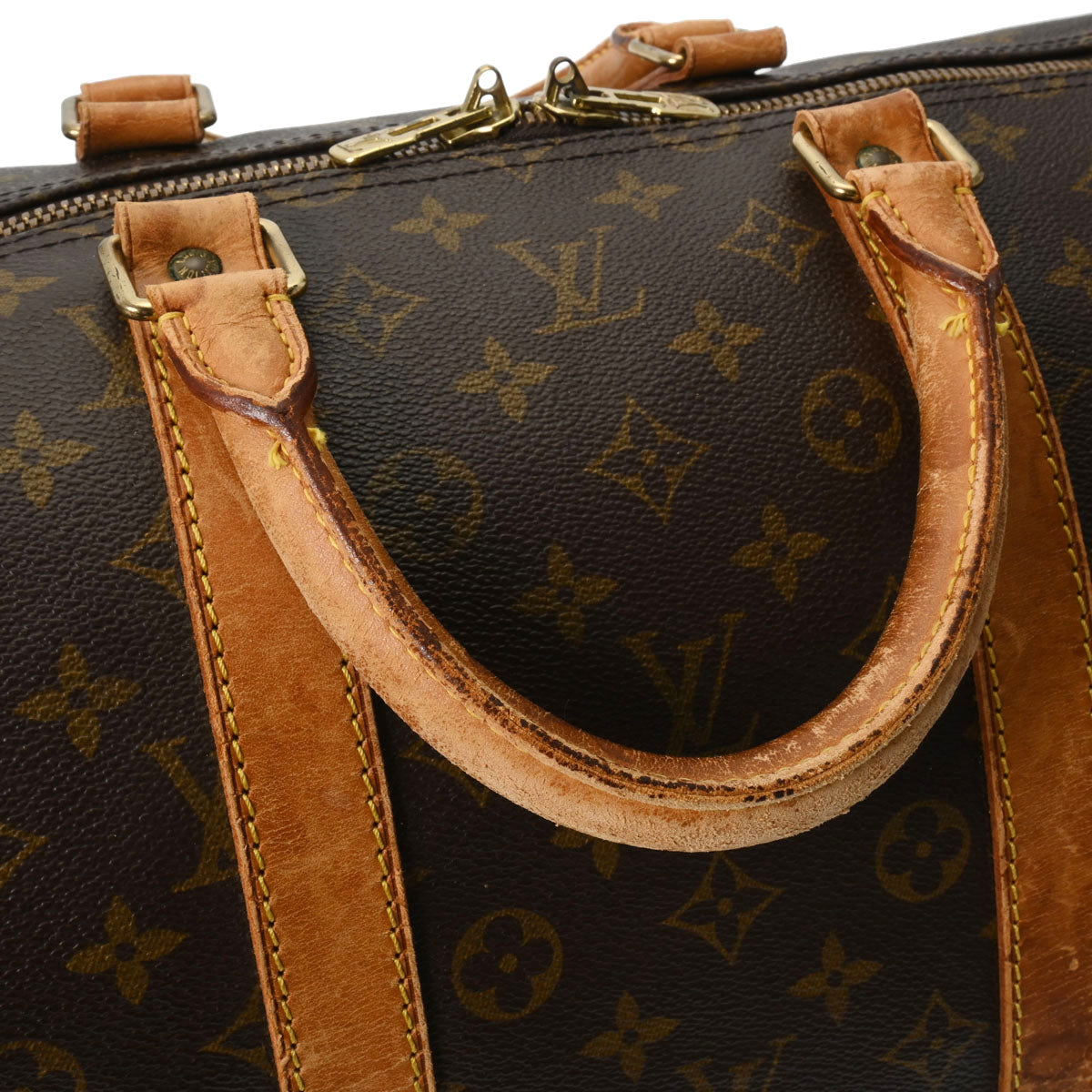 ルイヴィトンキーポル 55 14145 ブラウン ユニセックス モノグラムキャンバス ボストンバッグ M41424 LOUIS VUITTON 中古  – 銀蔵オンライン