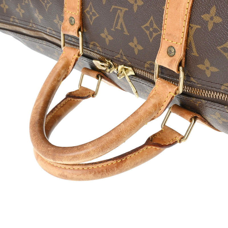 ルイヴィトンキーポル 55 14145 ブラウン ユニセックス モノグラムキャンバス ボストンバッグ M41424 LOUIS VUITTON 中古  – 銀蔵オンライン