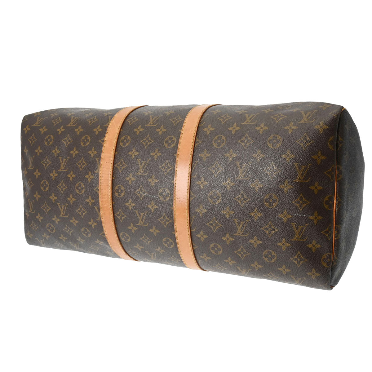 ルイヴィトンキーポル 55 14145 ブラウン ユニセックス モノグラムキャンバス ボストンバッグ M41424 LOUIS VUITTON 中古  – 銀蔵オンライン