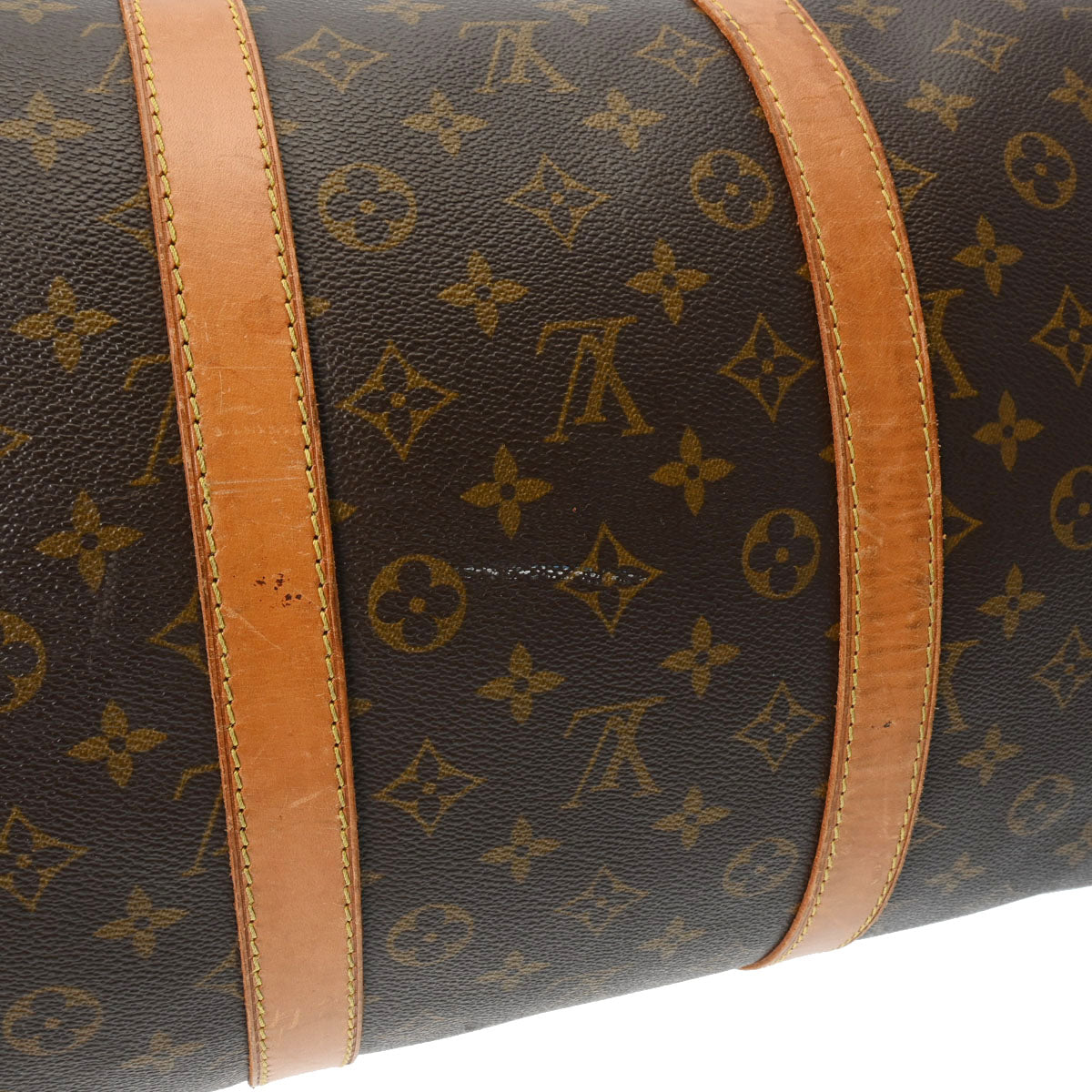 ルイヴィトンキーポル 55 14145 ブラウン ユニセックス モノグラムキャンバス ボストンバッグ M41424 LOUIS VUITTON 中古  – 銀蔵オンライン