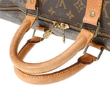 LOUIS VUITTON ルイヴィトン モノグラム キーポル 55 ブラウン M41424 ユニセックス モノグラムキャンバス ボストンバッグ Bランク 中古 銀蔵