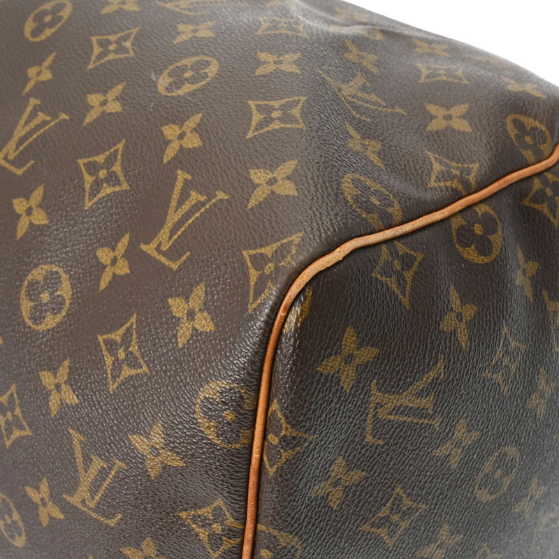 LOUIS VUITTON ルイヴィトン モノグラム キーポル 55 ブラウン M41424 ユニセックス モノグラムキャンバス ボストンバッグ Bランク 中古 銀蔵