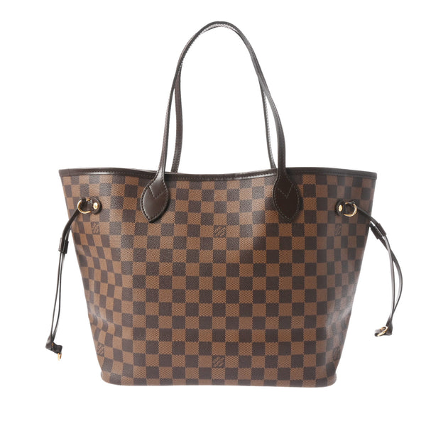 LOUIS VUITTON ルイヴィトン ダミエ ネヴァーフル MM ブラウン ローズバレリーヌ N41603 レディース ダミエキャンバス トートバッグ Aランク 中古 銀蔵