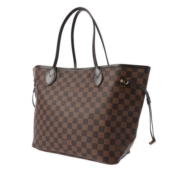 LOUIS VUITTON ルイヴィトン ダミエ ネヴァーフル MM ブラウン ローズバレリーヌ N41603 レディース ダミエキャンバス トートバッグ Aランク 中古 銀蔵