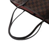 LOUIS VUITTON ルイヴィトン ダミエ ネヴァーフル MM ブラウン ローズバレリーヌ N41603 レディース ダミエキャンバス トートバッグ Aランク 中古 銀蔵