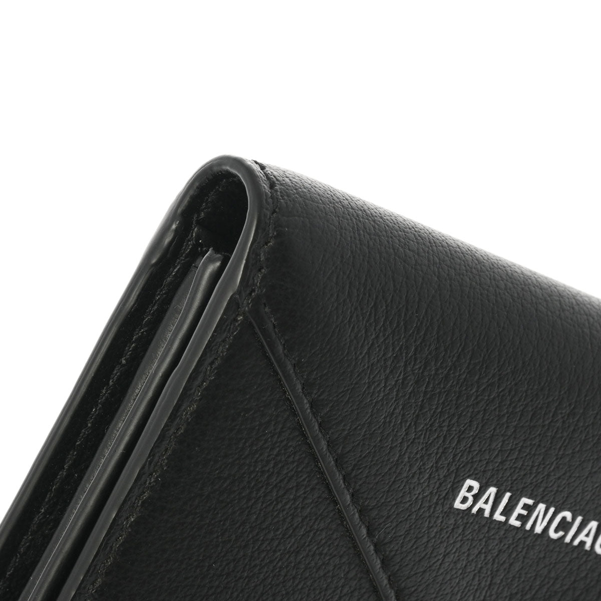 バレンシアガ 499201 ペーパー  レザー  カードケース　黒 バレンシアガ BALENCIAGA BALENCIAGA 499201 名刺入れ